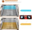 1670w Hot Dog Rollers,11 Rollers 30 Hotdog Roller Grill,Stainless Steel Hot Dog Machine With Dust Cover