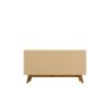 Manhattan Comfort Addie 53.54 Sideboard with 5 Shelves in White