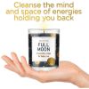 Magnificent 101 Set of 3 Long-Lasting Full Moon Aromatherapy Candles 10.5 Oz - 42-Hour Burn 100% Soy Wax, Herbs Ideal for Meditation