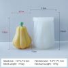 Halloween Pumpkin Silicone Mold DIY Aromatherapy Candles Drip Resin Plaster Ornaments Mould Handmade Soap Candle Making