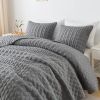 Quilt Bedding Sets with 2 Pillow Shams, Lightweight Soft Bedspread Coverlet, Quilted Blanket Thin Comforter Bed Cover,3 Pieces,