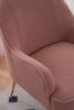 Modern Soft Teddy fabric Ivory Ergonomics Accent Chair Living Room Chair Bedroom Chair Home Chair With Gold Legs And Adjustable Legs For Indoor Home