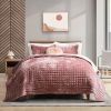 Quilt Set, Lightweight Comforter Set, Oversized Bedspread Coverlet Quilted Bedding Set, with 2 Matching Pillow Shams,