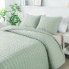 Quilt Bedding Sets with Pillow Shams, Deep Lightweight Bedspread Coverlet, Quilted Blanket Thin Comforter Bed Cover, 3 Pieces,