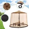 Outdoor Mosquito Net for garden umbrella Mosquito Netting Curtain for Courtyard/Patio/Cantilever/Tilting umbrella Mosquito mesh