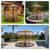Outdoor Mosquito Net for garden umbrella Mosquito Netting Curtain for Courtyard/Patio/Cantilever/Tilting umbrella Mosquito mesh