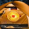Low Noise Fan; New Wall-Mounted Hanging Multifunctional Fan With Nightlight Illumination Mode 360¬∞All-Round Rotating Fan; Rechargeable USB Fan Multi-