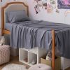 Bedsure cooling sheet set, Rayon Derived from Bamboo, Deep Pocket Up to 16", Breathable & Soft, Hotel Luxury Silky Bedding Sheet