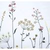 Floral Duvet Cover Set Country Girls Spring Pretty Botanical Bedding Set Embroidered 3 Pieces Branches Quilt Cover