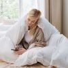 Bedsure Duvet Cover King Size - Soft Prewashed King Duvet Cover Set, 3 Pieces, 1 Duvet Cover 104x90 Inches with Zipper Closure a
