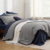 Queen Comforter Set Sage Green, 7 Pieces Soft Comforter for Queen Size Bed with Sheets, Pillowcases & Shams, All Season Boho Bed
